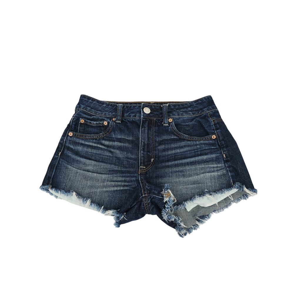 American Eagle Hi-Rise Festival Demim Shorts 4